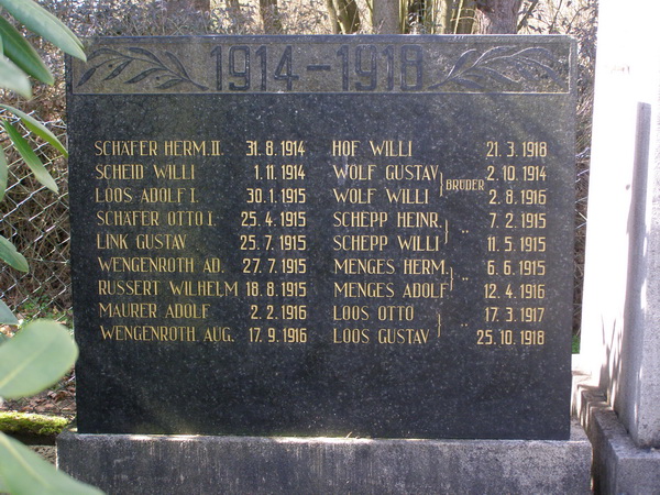 Kriegerdenkmal